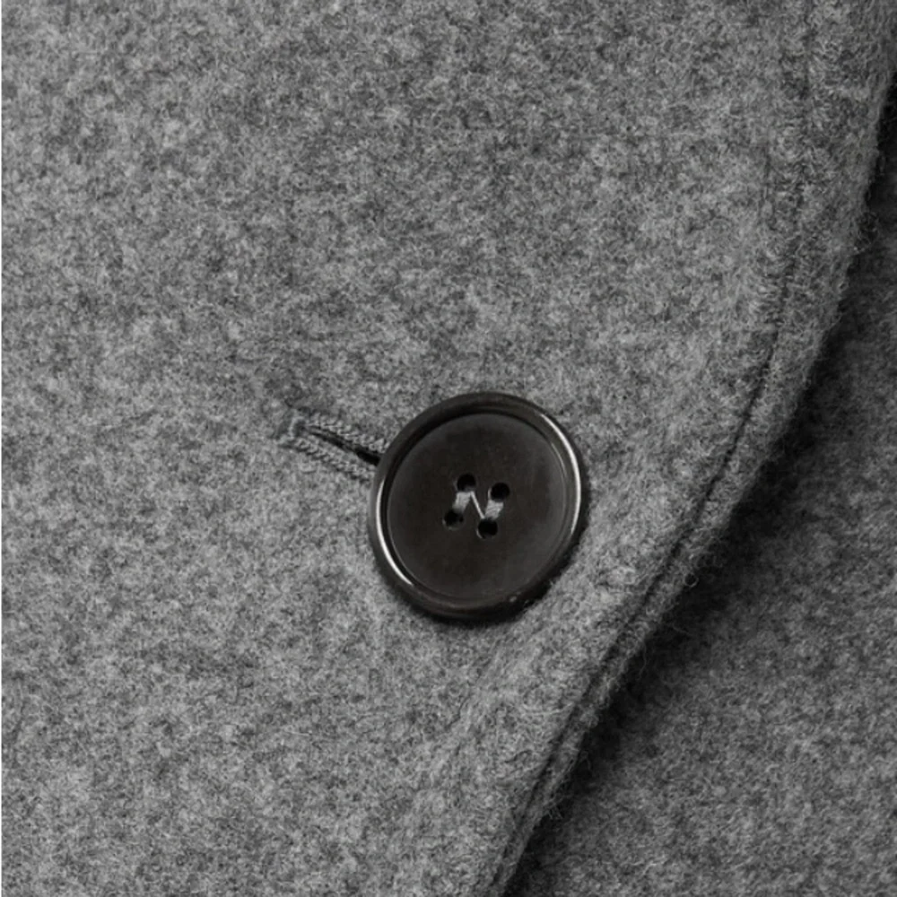 MICHAEL KORS COLLECTION Melton Paillette-Lined Maxi Coat - Picture 13 of 13